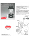 Page 2 of Coleman Lantern Manuals and User Guides PDF Preview and Download