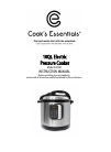 Cook's Essentials 2 Qt Pressure Cooker Manual