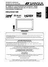 Page 2 of Sansui TV Manuals and User Guides PDF Preview and Download