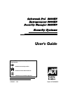 ADT Safewatch Pro 3000EN Manuals and User Guides, Security System