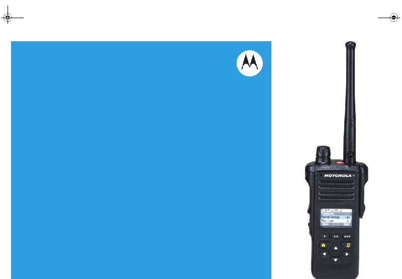 Motorola APX 2000 2 Two-Way Radio Operation & user’s manual PDF View