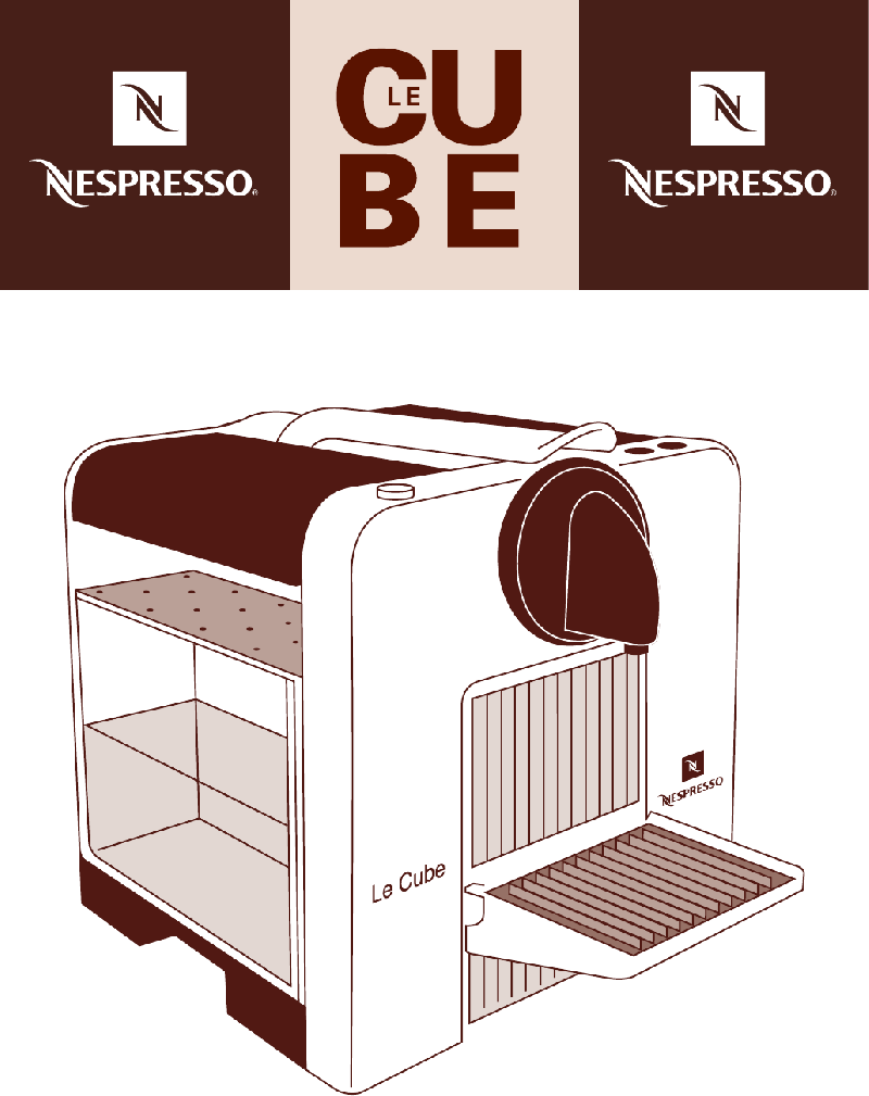 Nespresso Le Cube Coffee Maker Instructions manual PDF View/Download