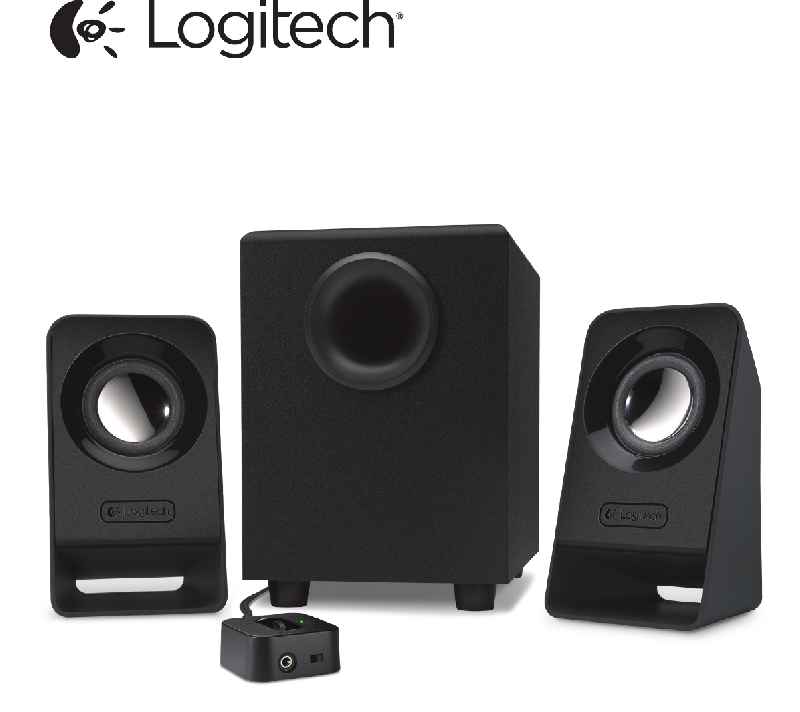 Logitech Z213 Speakers Setup manual PDF View/Download