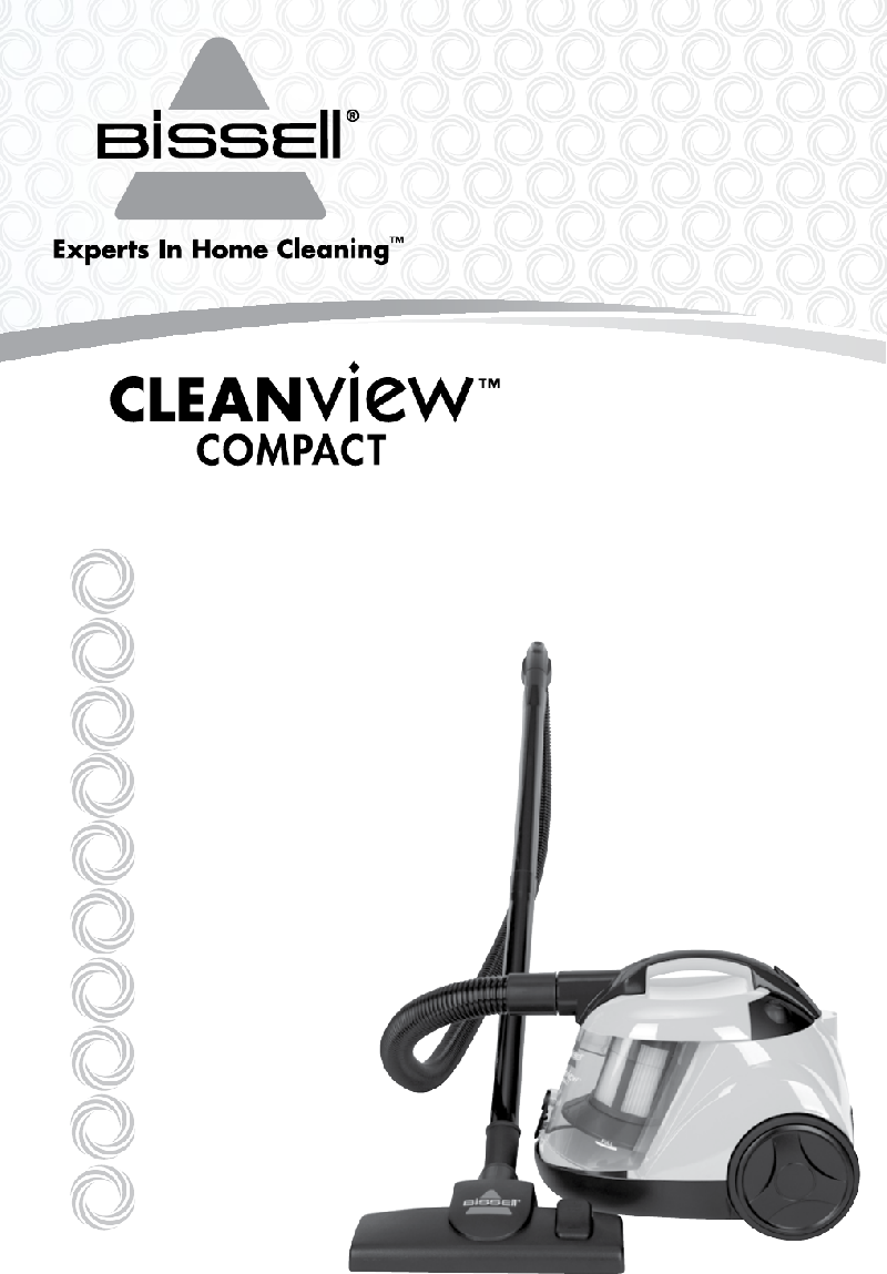 bissell cleanview deep clean instructions