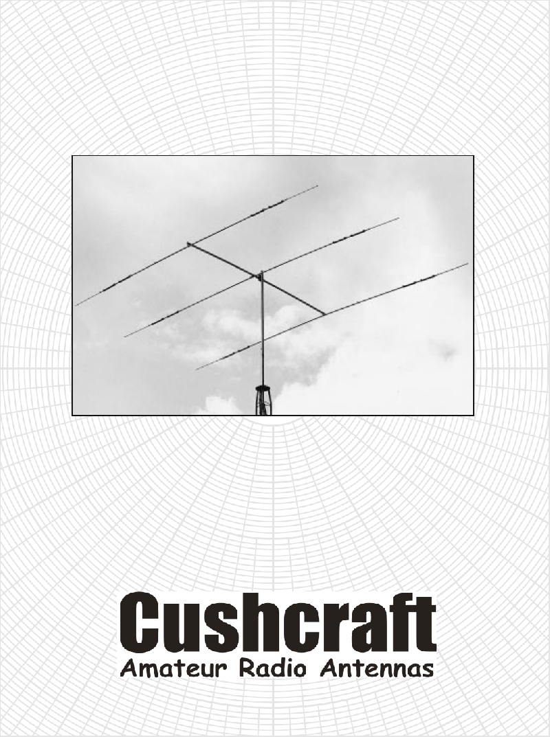 CUSHCRAFT A3S Radio Antenna Assembly and installation instructions