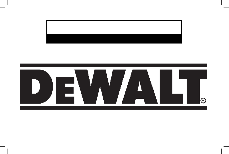 DeWalt DW735 Power Tool Instruction manual PDF View/Download
