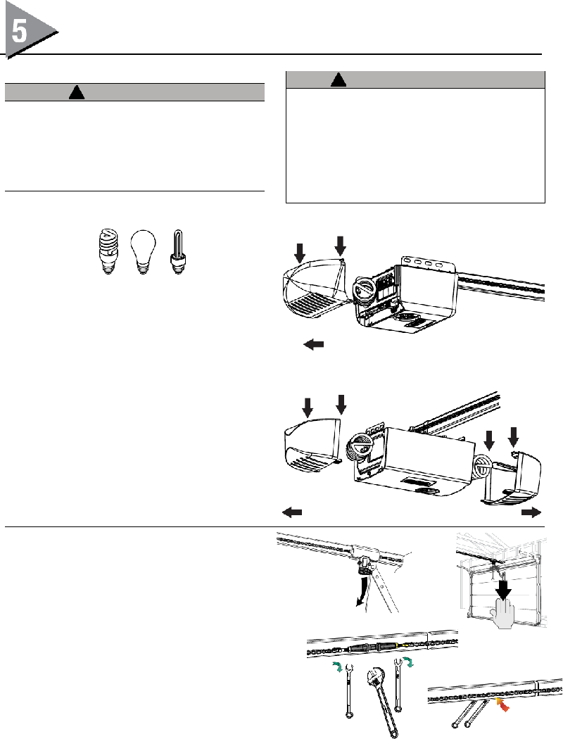 Genie 1035 Garage Door Opener Operation & maintenance manual PDF View