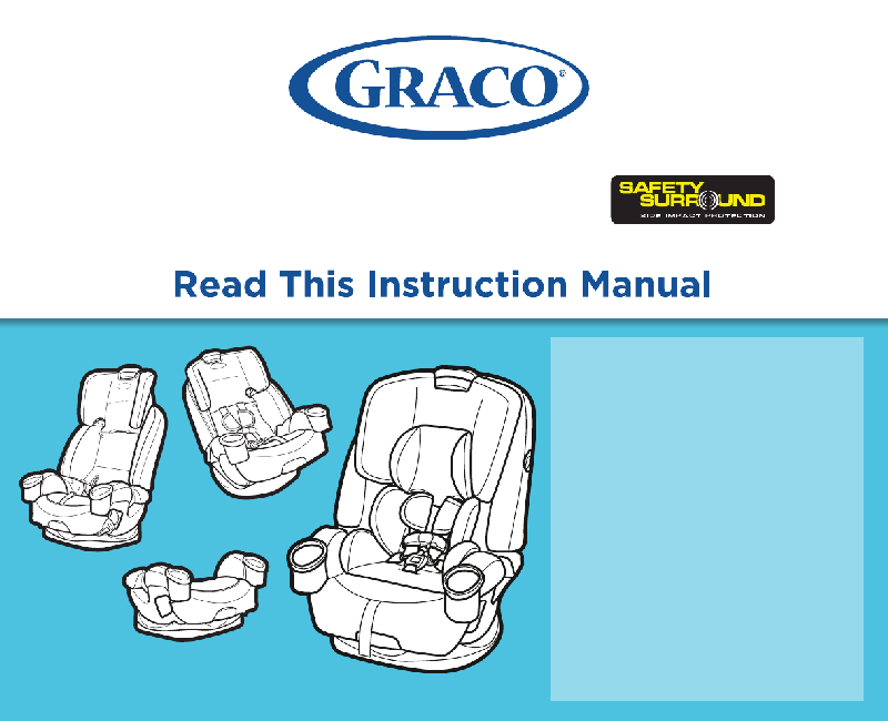 Graco 4-in-1 Car Seat Manual