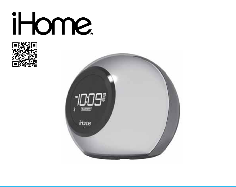 iHome iBT29 Clock Radio Instruction manual PDF View/Download