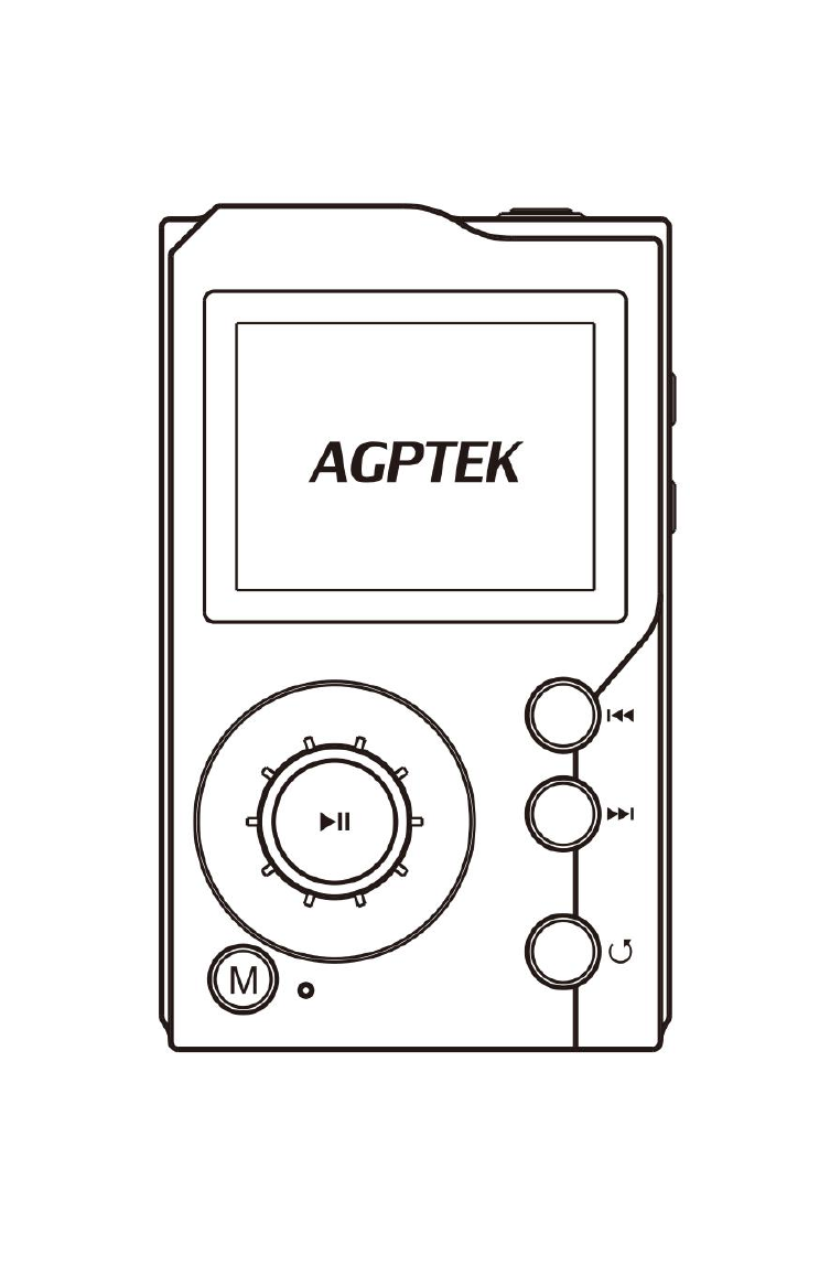 AGPtek MH3B MP3 Player Manual PDF View/Download