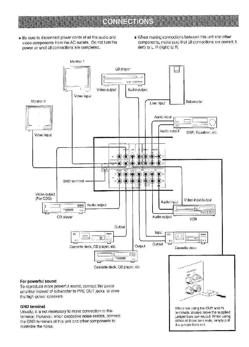 Yamaha KPA-501 Amplifier Owner's manual PDF View/Download, Page # 5