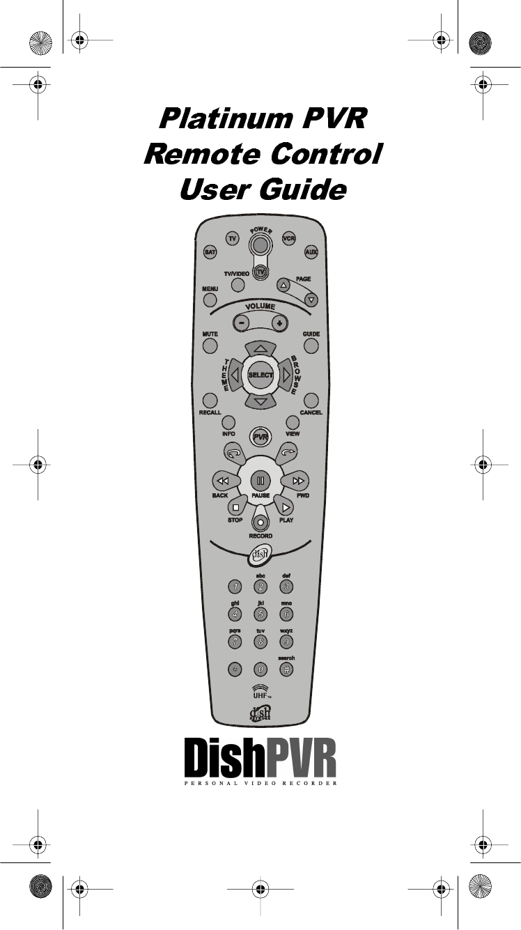 Dish Voice Remote Manual