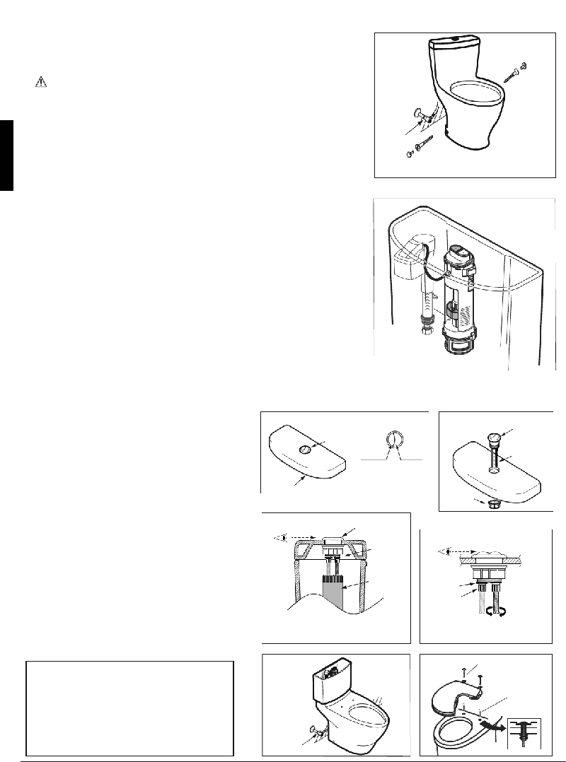 Toto Cst Mf Plumbing Product Installation And Owner S Manual Pdf View Download Page