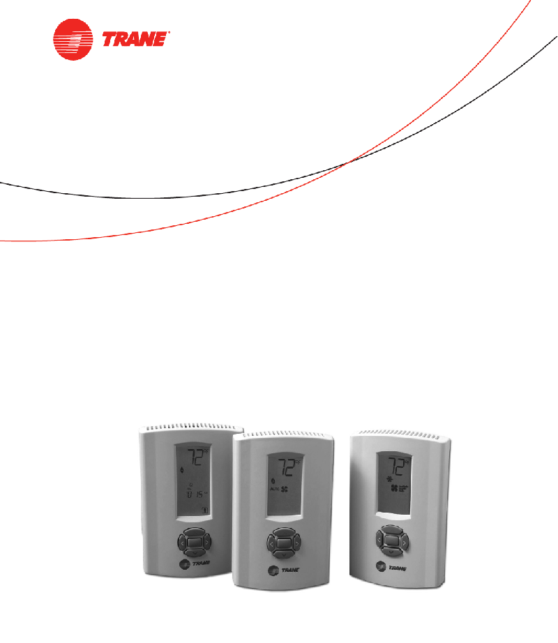 Trane Thermostat Installation Manual