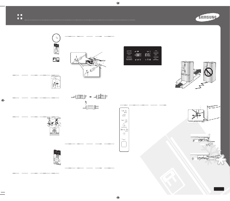 Samsung RF260BEAEBC Refrigerator Manual PDF View/Download