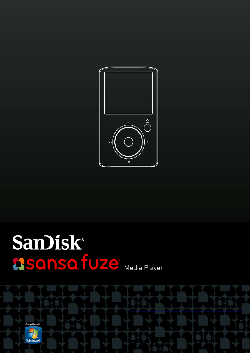 Sandisk Sansa 4mp4 Sansa Connect 4 Gb Mp3 Mp3 Player Operation And User