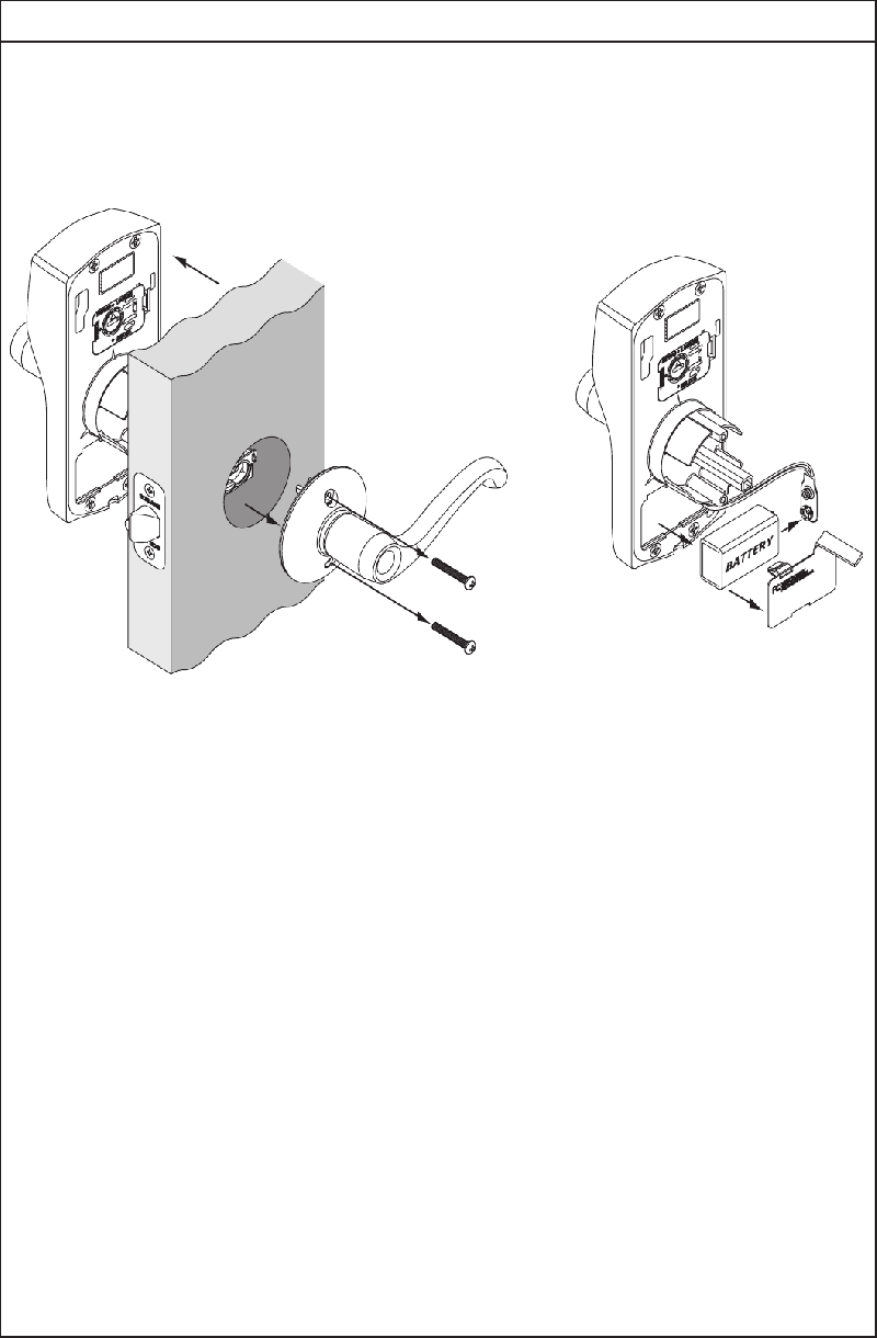 Schlage FE595 Locks Programming/operating manual PDF View/Download, Page # 5