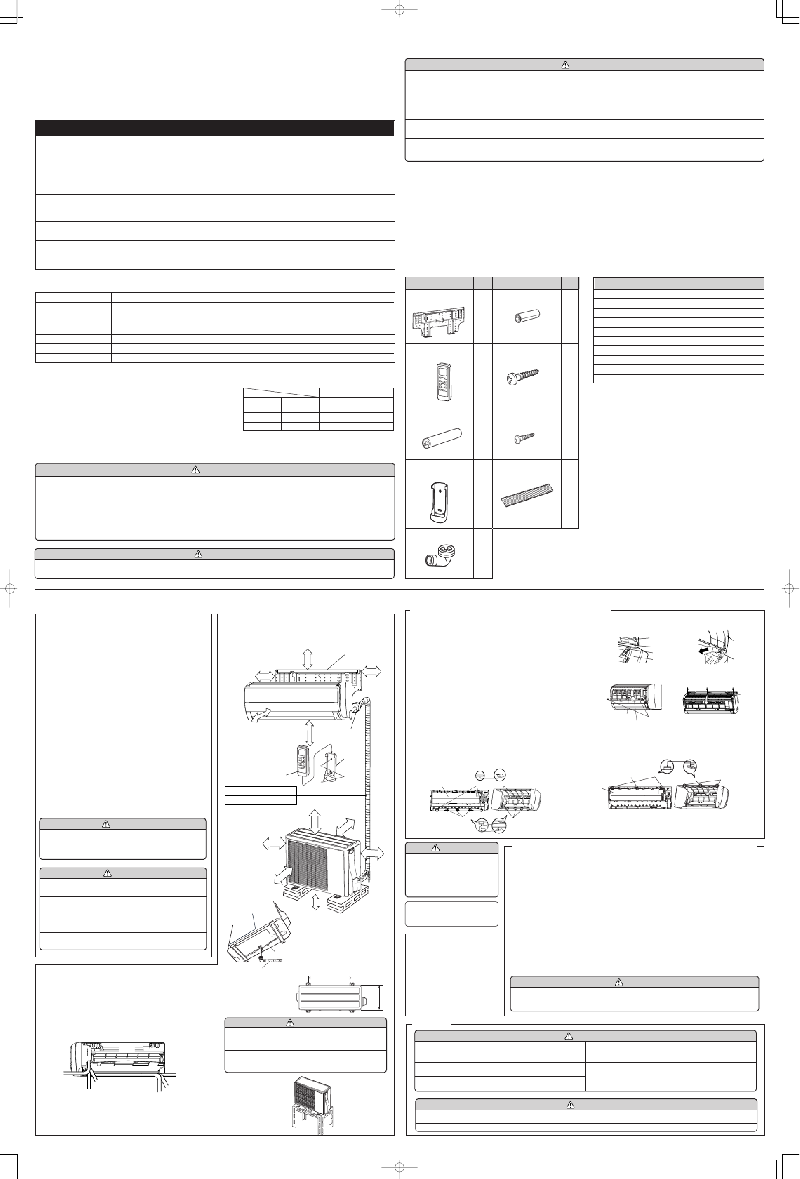 Fujitsu AOYR07LGC Remote Control Installation manual PDF View/Download