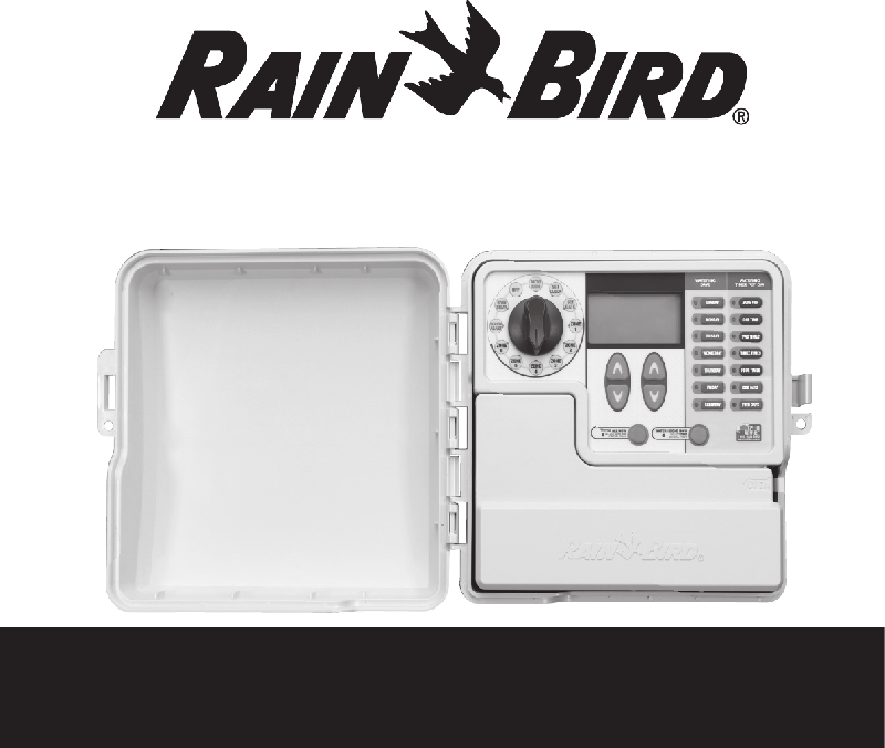 Rain Bird SST-400i Timer Operation manual PDF View/Download