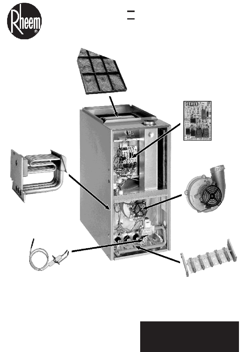 Rheem CRITERION II Furnace Installation manual PDF View/Download, Page # 2