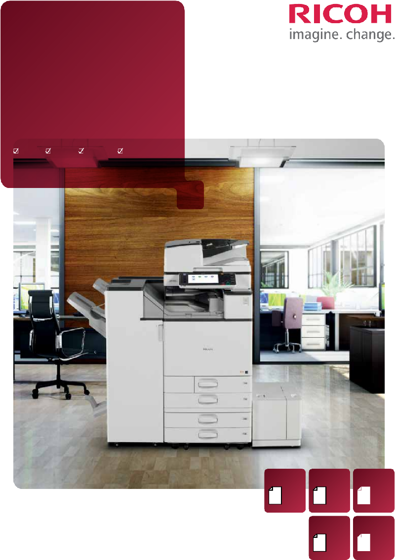 Ricoh MP C3003 Printer Brochure & specs PDF View/Download
