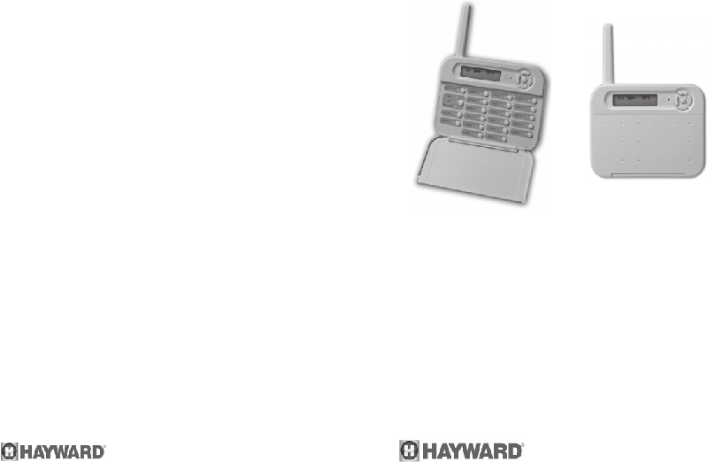 Hayward AQL2-TB-RF-P-4 Remote Control Installation & operation manual