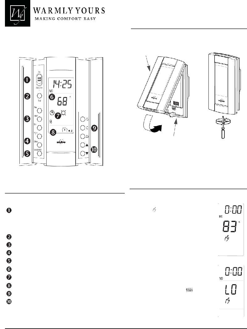 Aube Thermostat Manual Th115