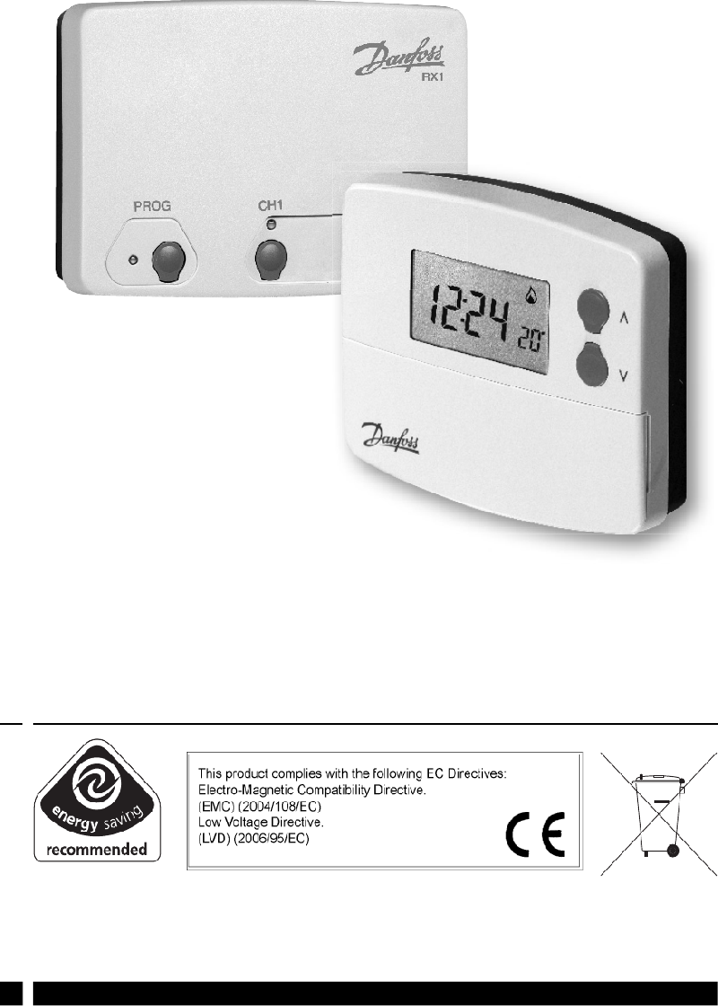 Danfoss TP4000 Range Thermostat Operation & User’s Manual PDF View ...