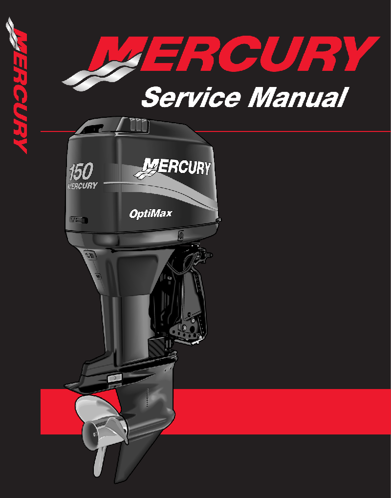 Mercury 115 EFI Outboard Motor Service manual PDF View/Download