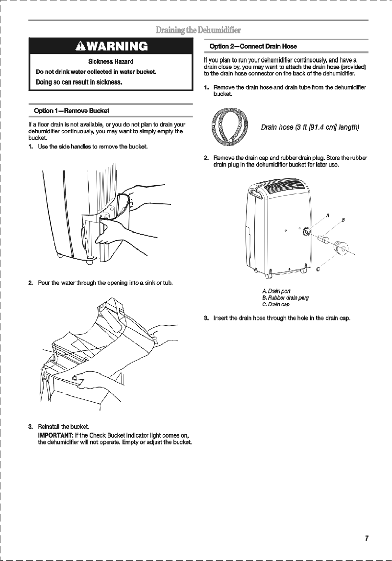 karda dehumidifier manual