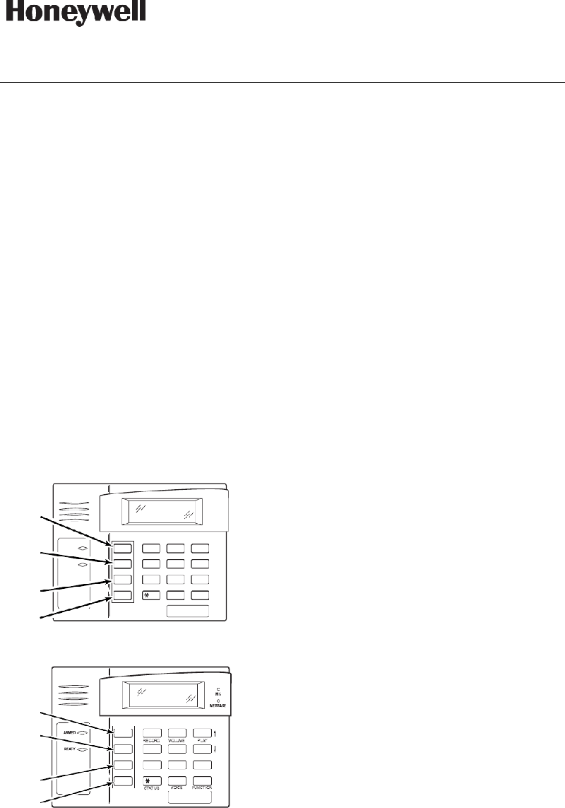 Honeywell ADEMCO 5828 Security System Installation and setup manual PDF