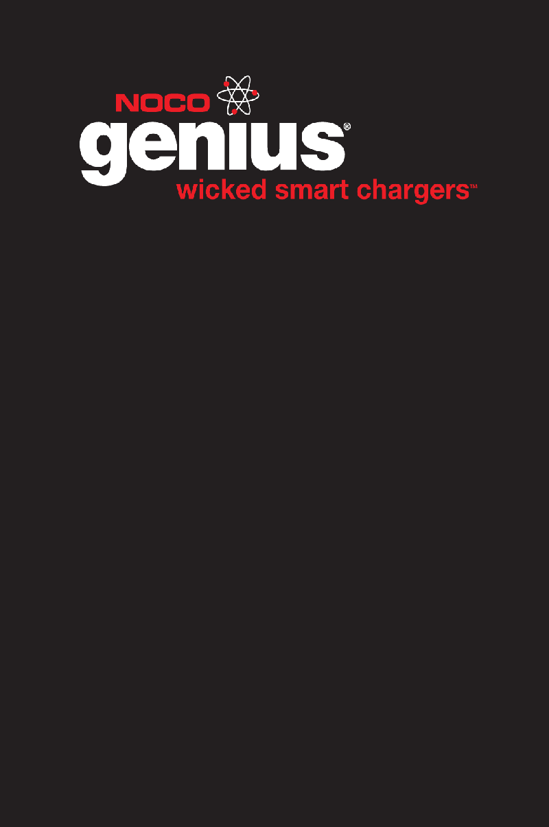 NOCO Genius GEN1 Battery Charger Owner's manual & user manual PDF View