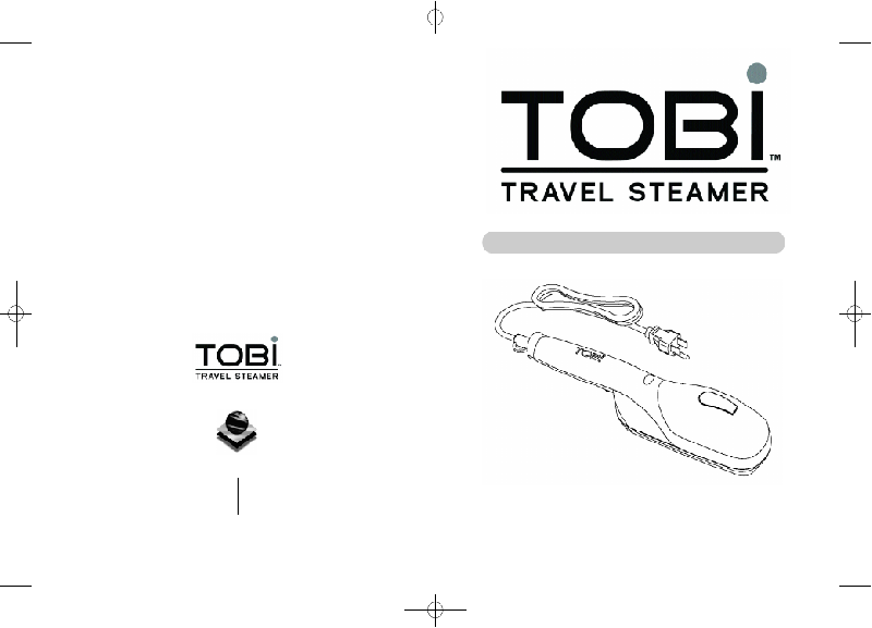 Tobi Travel Steamer Steam Cleaner Instruction manual PDF View/Download