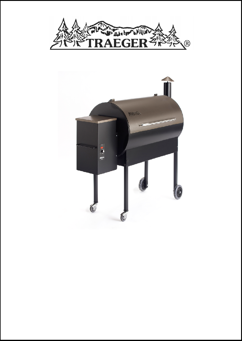 Traeger BBQ075 Grill Owner's manual PDF View/Download