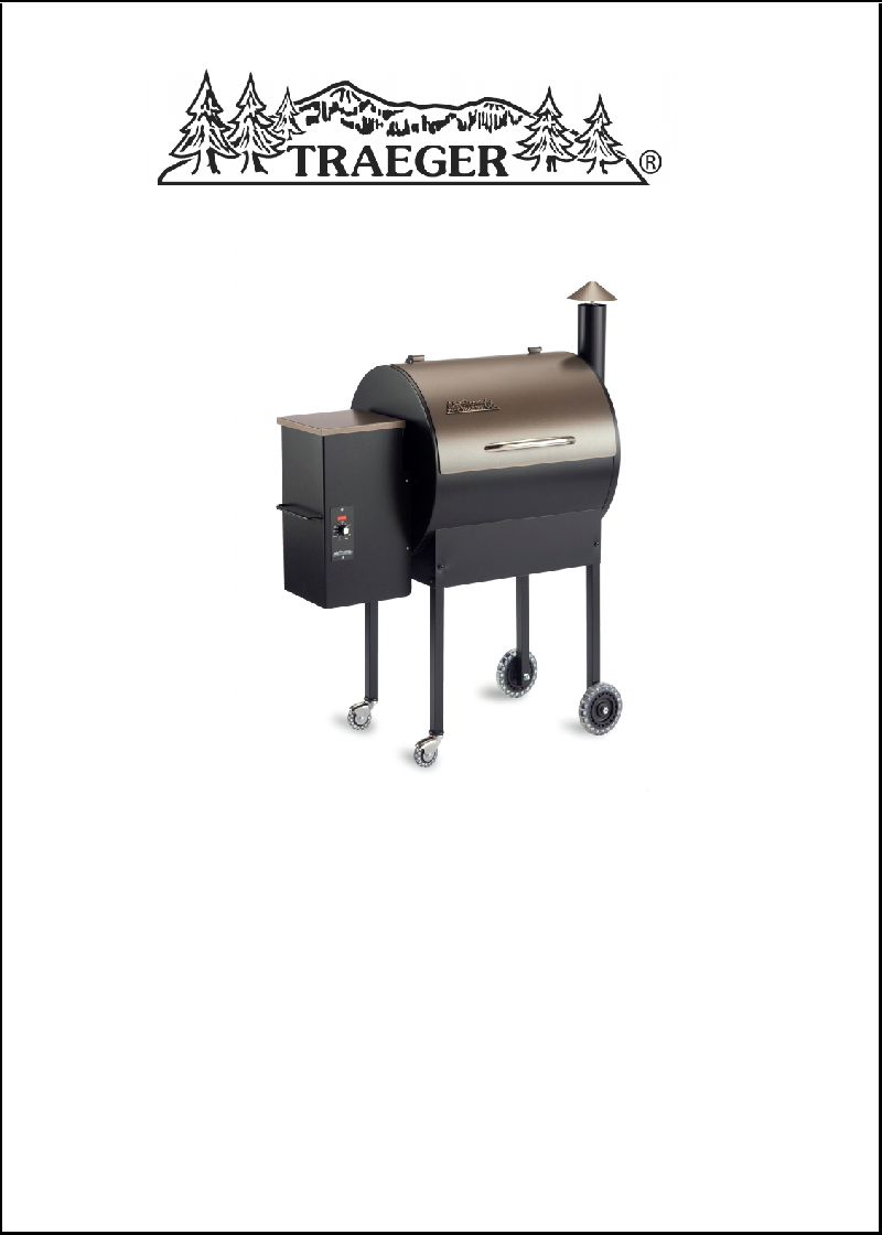 Traeger BBQ07E Grill Owner's manual PDF View/Download