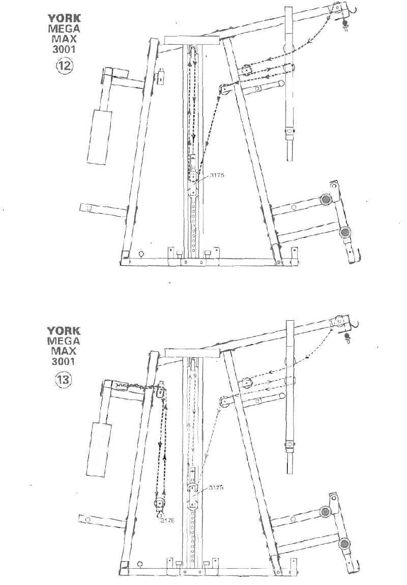 York Fitness Mega Max 3001 Fitness Equipment Instructions manual PDF ...