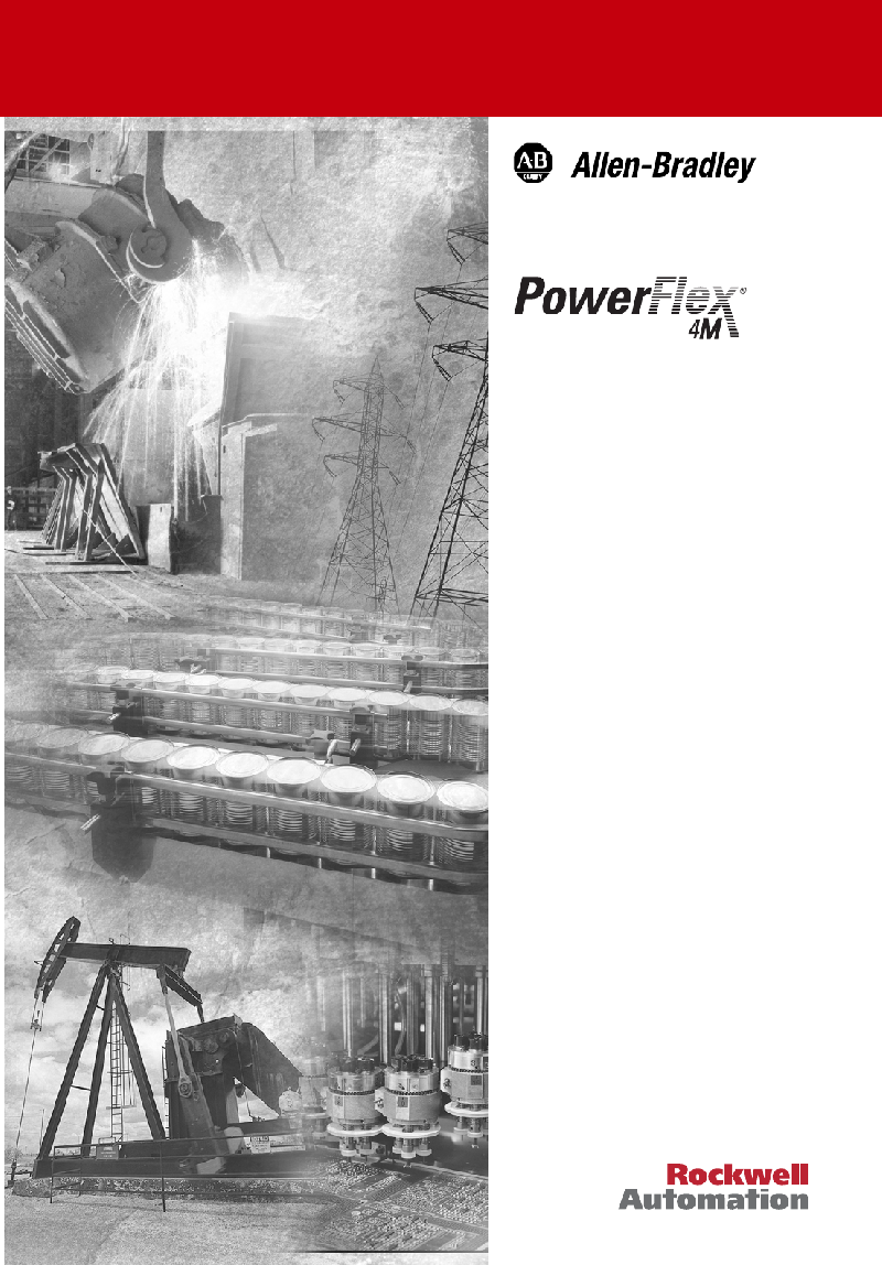Allen-Bradley PowerFlex 4M Controller Operation & user’s manual PDF