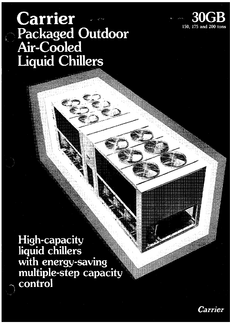 Carrier Flotronic 30GB Chiller Operation & user’s manual PDF View/Download