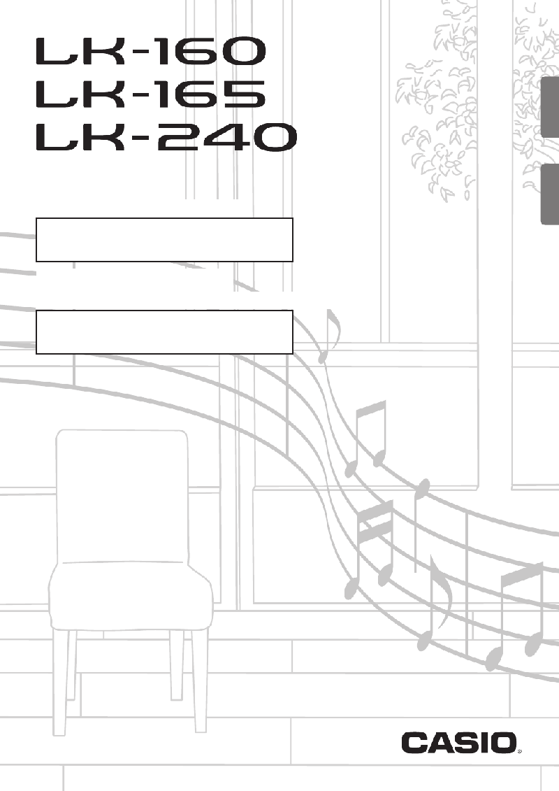 Casio LK-160 Synthesizer Operation & user’s manual PDF View/Download